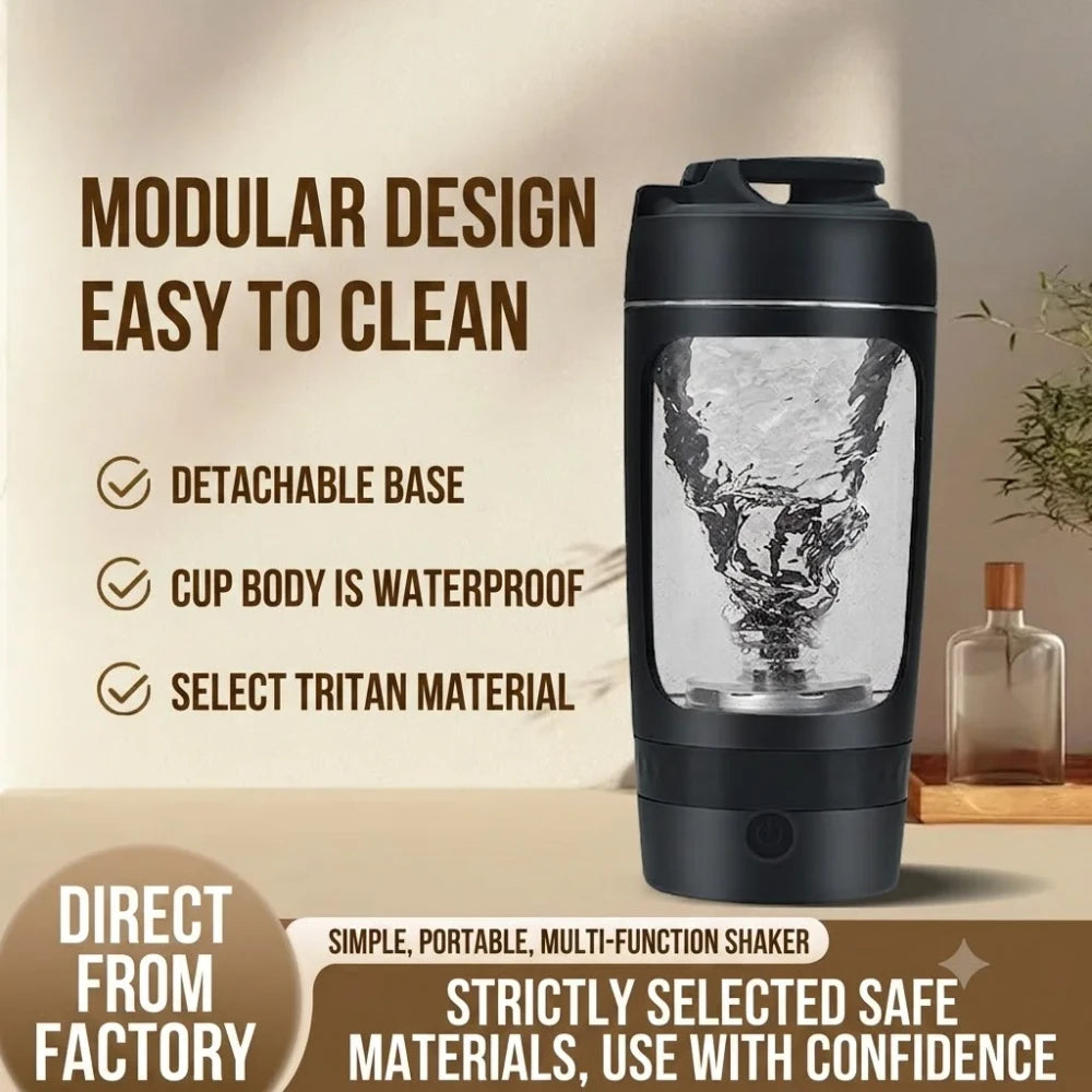 Electric Protein Shaker Bottle