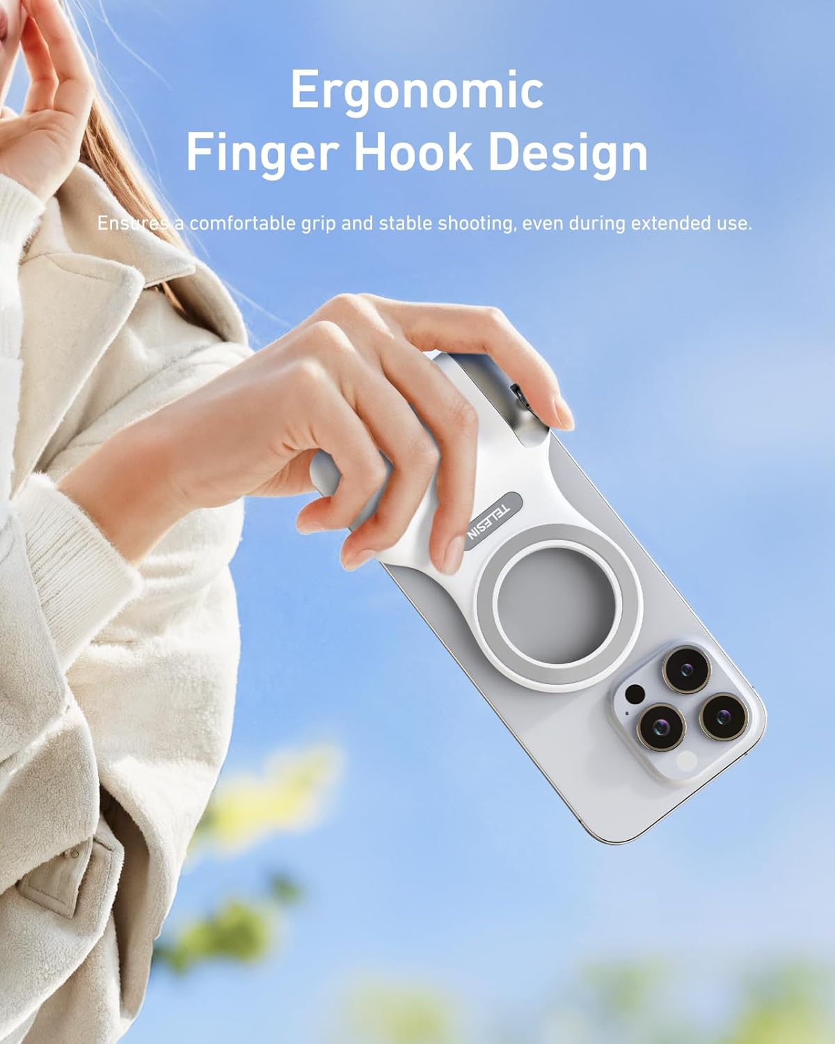 MagSafe Magnetischer Bluetooth Kamera-Griff für Smartphones